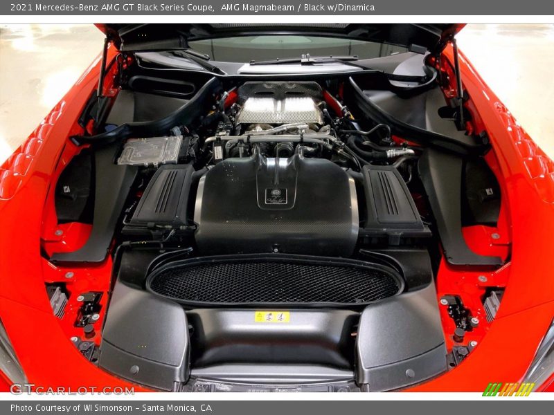  2021 AMG GT Black Series Coupe Engine - 4.0 Liter Twin-Turbocharged DOHC 32-Valve VVT V8