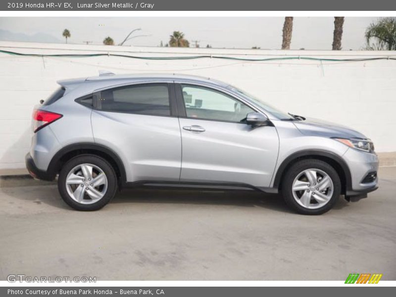 Lunar Silver Metallic / Gray 2019 Honda HR-V EX