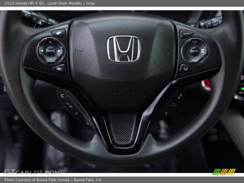 Lunar Silver Metallic / Gray 2019 Honda HR-V EX