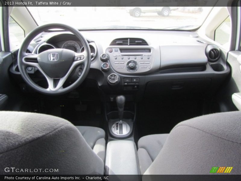 Taffeta White / Gray 2013 Honda Fit