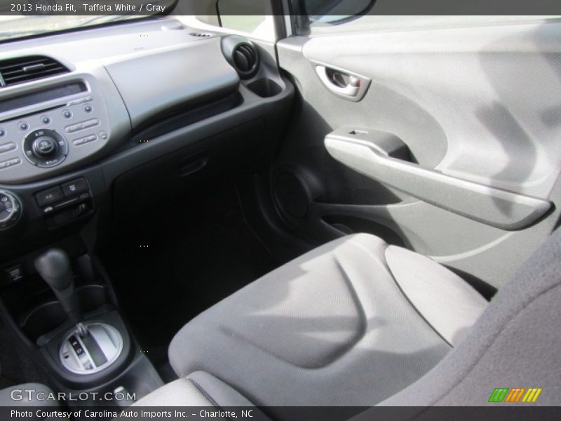 Taffeta White / Gray 2013 Honda Fit