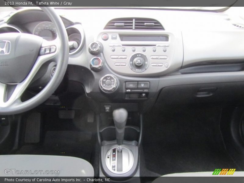 Taffeta White / Gray 2013 Honda Fit