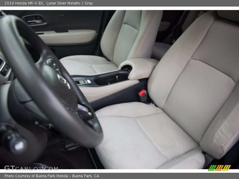 Lunar Silver Metallic / Gray 2019 Honda HR-V EX