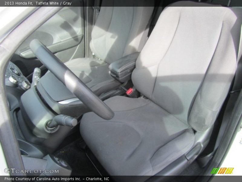 Taffeta White / Gray 2013 Honda Fit