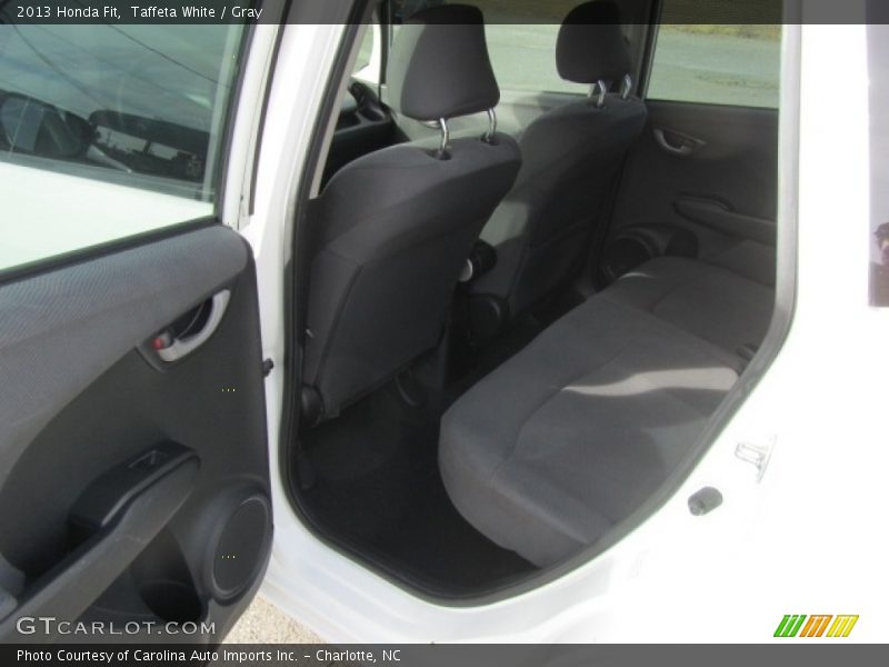 Taffeta White / Gray 2013 Honda Fit