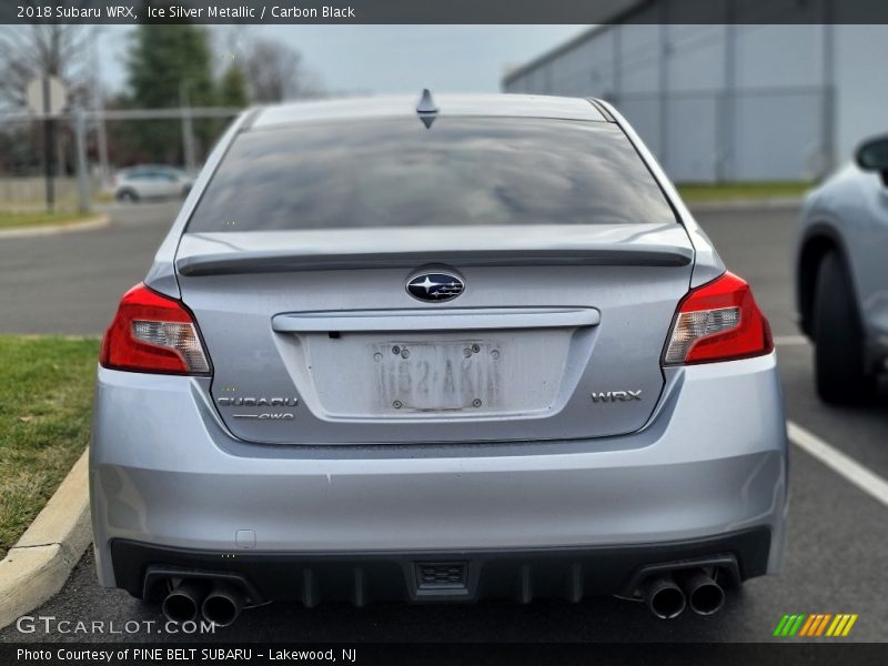 Ice Silver Metallic / Carbon Black 2018 Subaru WRX