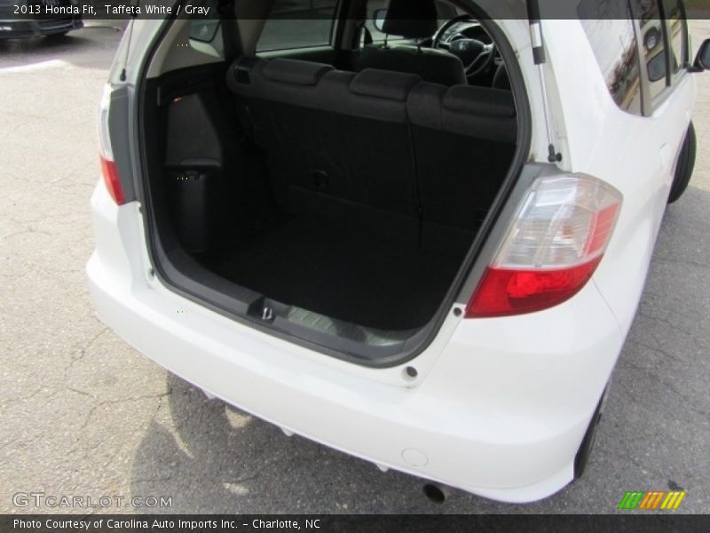 Taffeta White / Gray 2013 Honda Fit