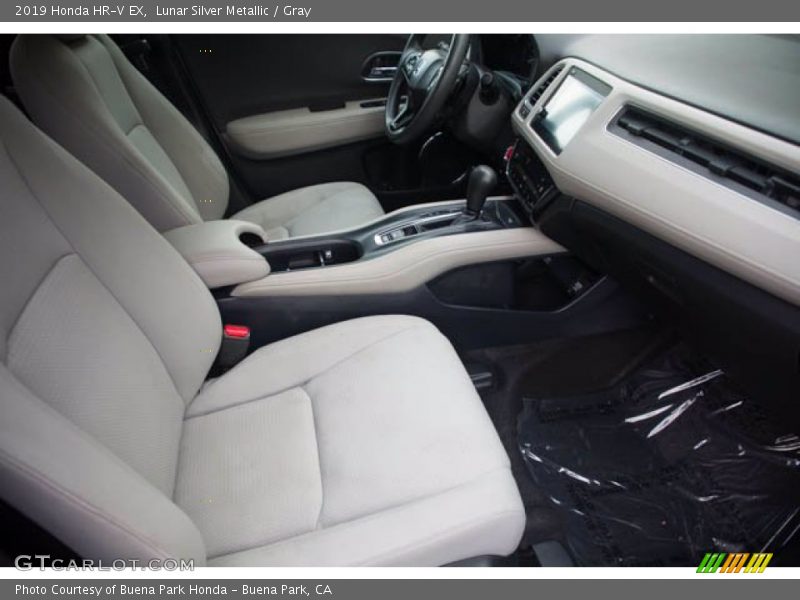 Lunar Silver Metallic / Gray 2019 Honda HR-V EX