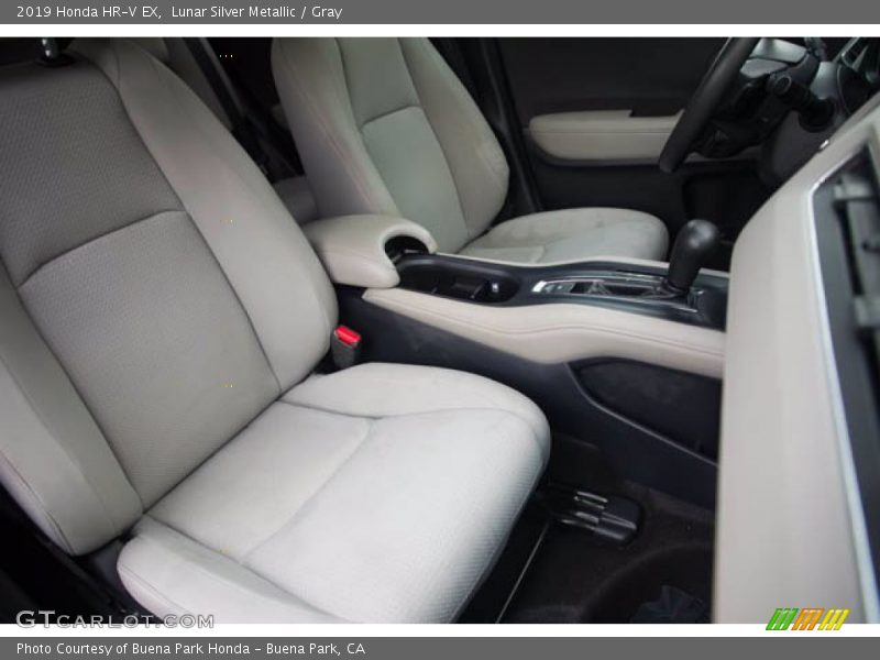 Lunar Silver Metallic / Gray 2019 Honda HR-V EX