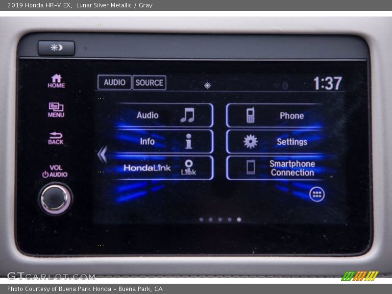 Lunar Silver Metallic / Gray 2019 Honda HR-V EX