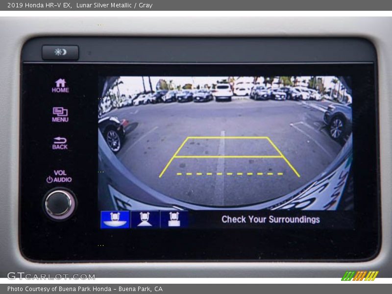 Lunar Silver Metallic / Gray 2019 Honda HR-V EX