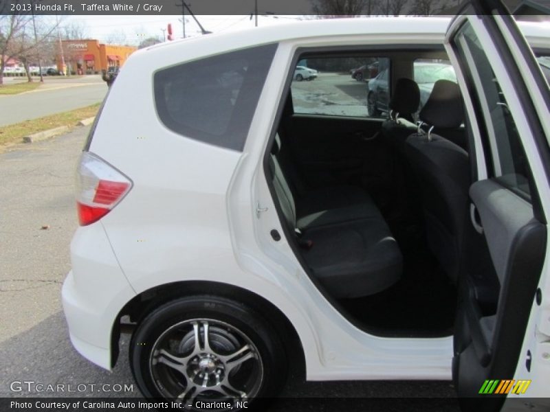 Taffeta White / Gray 2013 Honda Fit