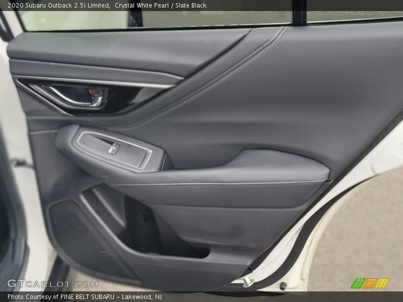 Crystal White Pearl / Slate Black 2020 Subaru Outback 2.5i Limited