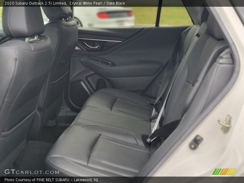 Crystal White Pearl / Slate Black 2020 Subaru Outback 2.5i Limited