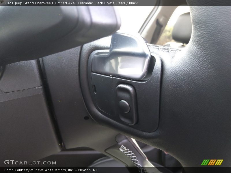 Diamond Black Crystal Pearl / Black 2021 Jeep Grand Cherokee L Limited 4x4