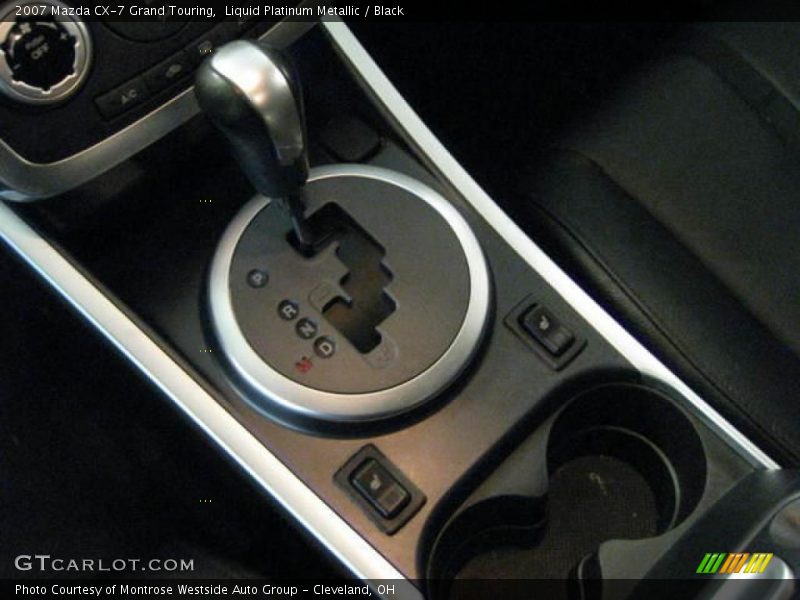 Liquid Platinum Metallic / Black 2007 Mazda CX-7 Grand Touring