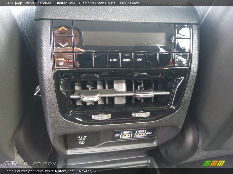 Diamond Black Crystal Pearl / Black 2021 Jeep Grand Cherokee L Limited 4x4