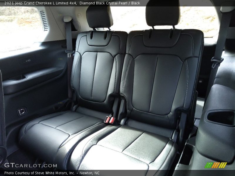 Diamond Black Crystal Pearl / Black 2021 Jeep Grand Cherokee L Limited 4x4