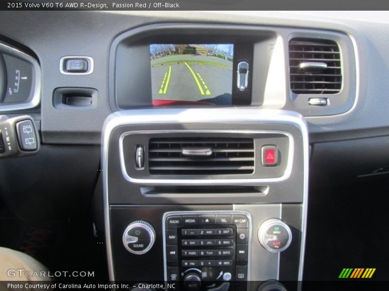 Controls of 2015 V60 T6 AWD R-Design