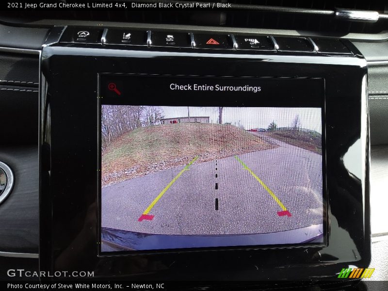 Diamond Black Crystal Pearl / Black 2021 Jeep Grand Cherokee L Limited 4x4