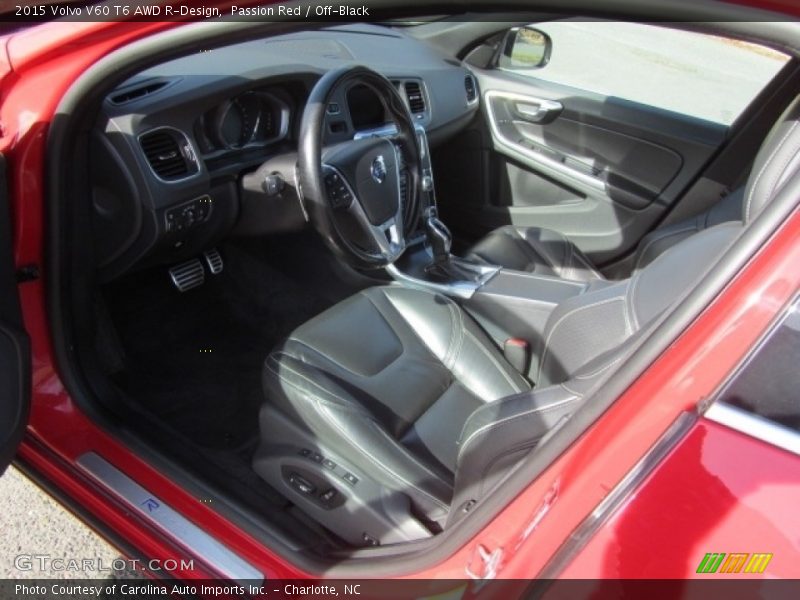 Passion Red / Off-Black 2015 Volvo V60 T6 AWD R-Design
