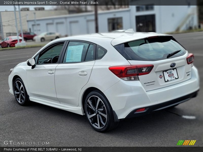 Crystal White Pearl / Black 2020 Subaru Impreza Sport 5-Door