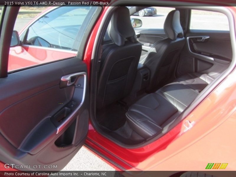 Passion Red / Off-Black 2015 Volvo V60 T6 AWD R-Design
