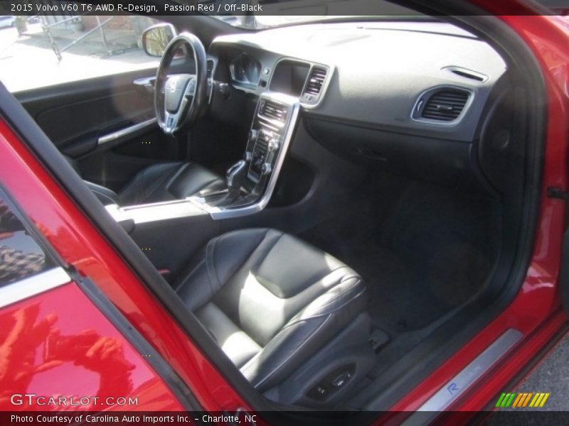 Passion Red / Off-Black 2015 Volvo V60 T6 AWD R-Design
