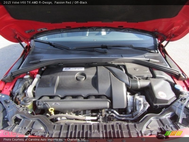  2015 V60 T6 AWD R-Design Engine - 3.0 Liter Turbocharged DOHC 24-Valve VVT Inline 6 Cylinder