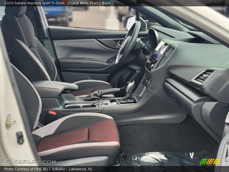 Crystal White Pearl / Black 2020 Subaru Impreza Sport 5-Door
