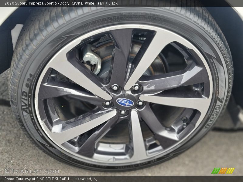 Crystal White Pearl / Black 2020 Subaru Impreza Sport 5-Door