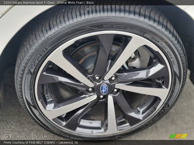 Crystal White Pearl / Black 2020 Subaru Impreza Sport 5-Door