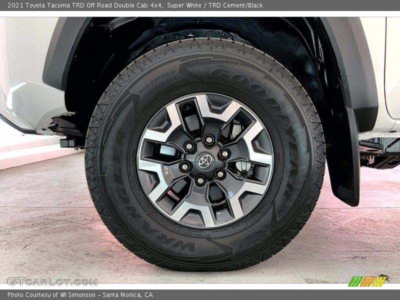  2021 Tacoma TRD Off Road Double Cab 4x4 Wheel