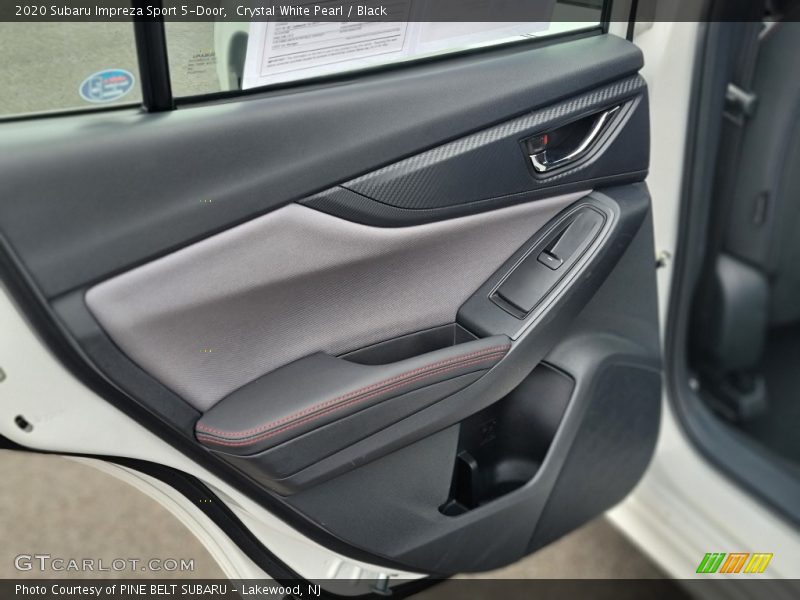 Crystal White Pearl / Black 2020 Subaru Impreza Sport 5-Door