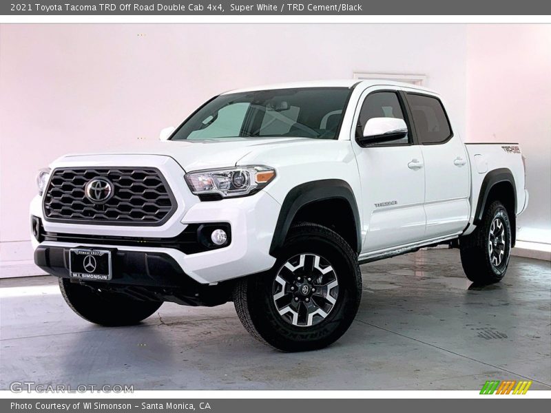 Front 3/4 View of 2021 Tacoma TRD Off Road Double Cab 4x4