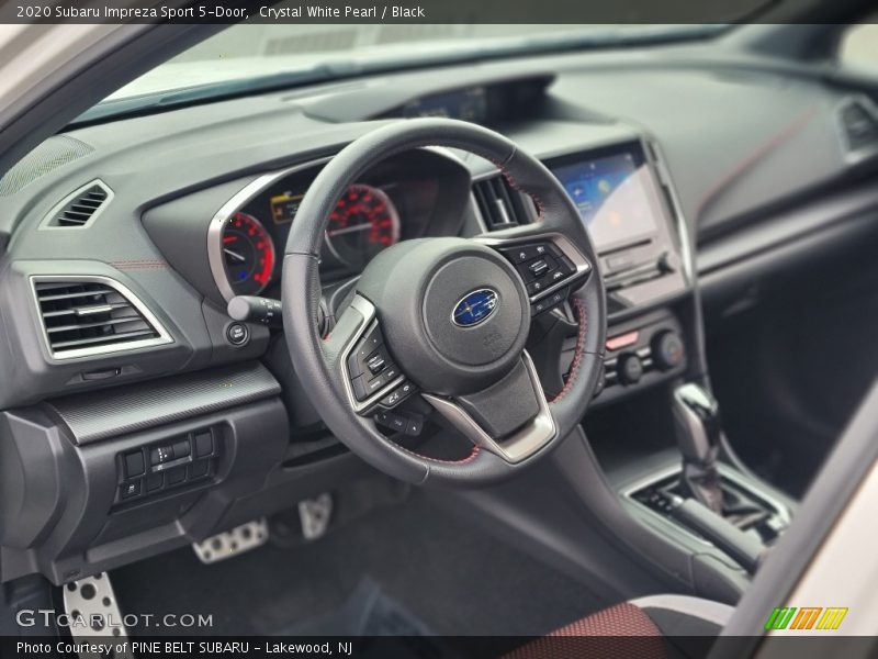 Crystal White Pearl / Black 2020 Subaru Impreza Sport 5-Door
