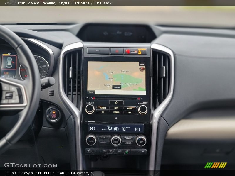 Crystal Black Silica / Slate Black 2021 Subaru Ascent Premium
