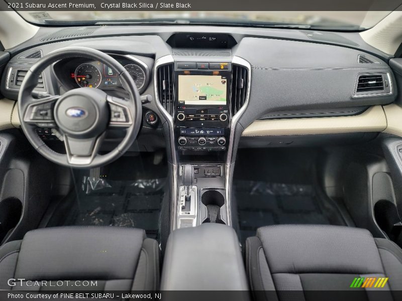 Crystal Black Silica / Slate Black 2021 Subaru Ascent Premium