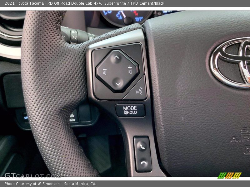  2021 Tacoma TRD Off Road Double Cab 4x4 Steering Wheel