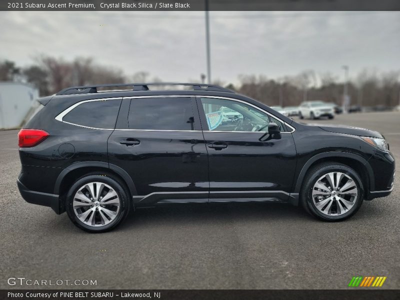 Crystal Black Silica / Slate Black 2021 Subaru Ascent Premium