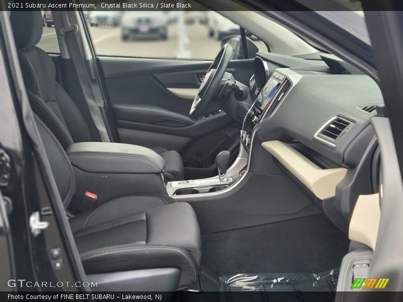 Crystal Black Silica / Slate Black 2021 Subaru Ascent Premium