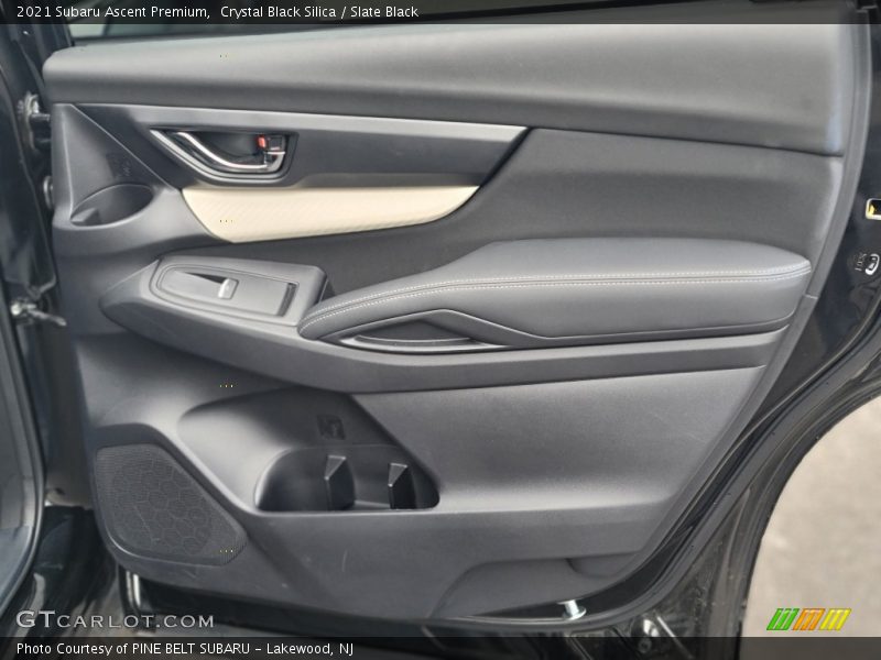 Crystal Black Silica / Slate Black 2021 Subaru Ascent Premium