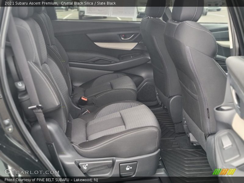 Crystal Black Silica / Slate Black 2021 Subaru Ascent Premium