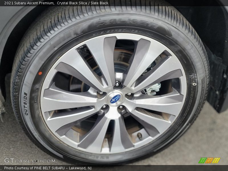 Crystal Black Silica / Slate Black 2021 Subaru Ascent Premium