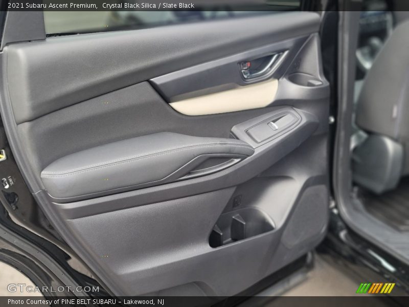 Crystal Black Silica / Slate Black 2021 Subaru Ascent Premium