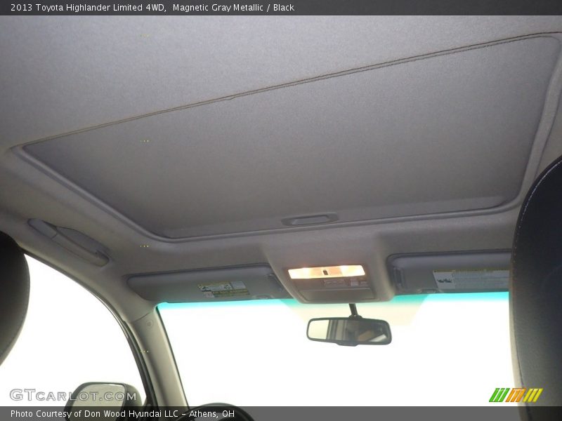 Magnetic Gray Metallic / Black 2013 Toyota Highlander Limited 4WD