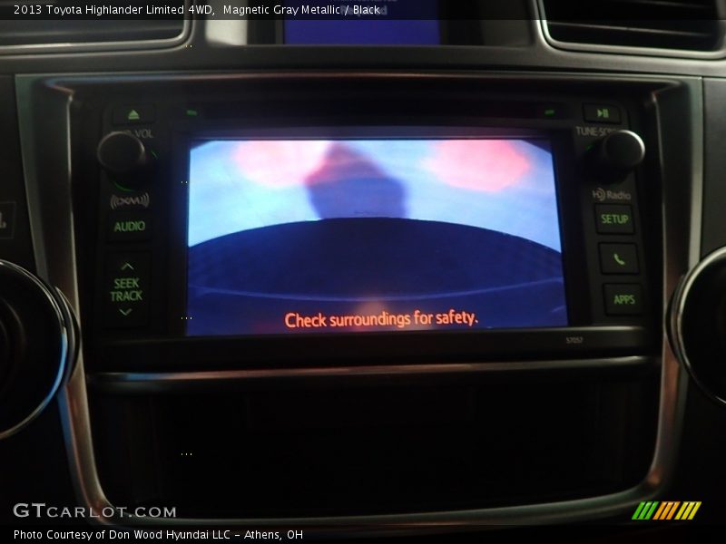 Magnetic Gray Metallic / Black 2013 Toyota Highlander Limited 4WD
