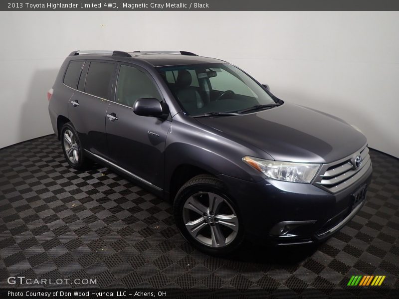 Magnetic Gray Metallic / Black 2013 Toyota Highlander Limited 4WD