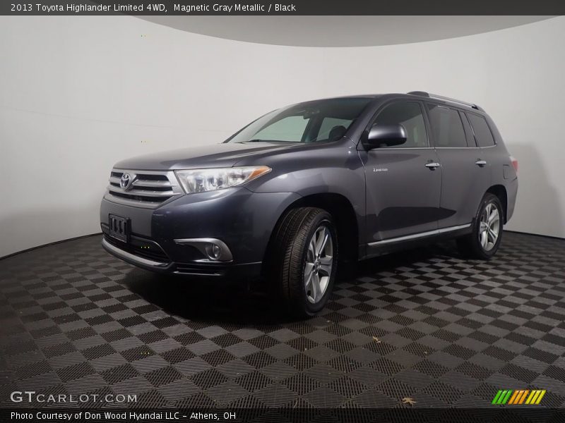 Magnetic Gray Metallic / Black 2013 Toyota Highlander Limited 4WD