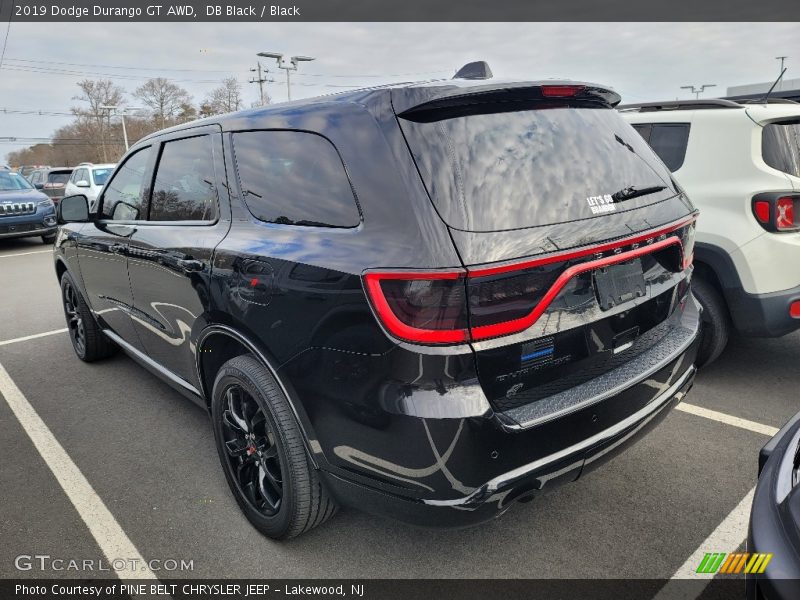 DB Black / Black 2019 Dodge Durango GT AWD